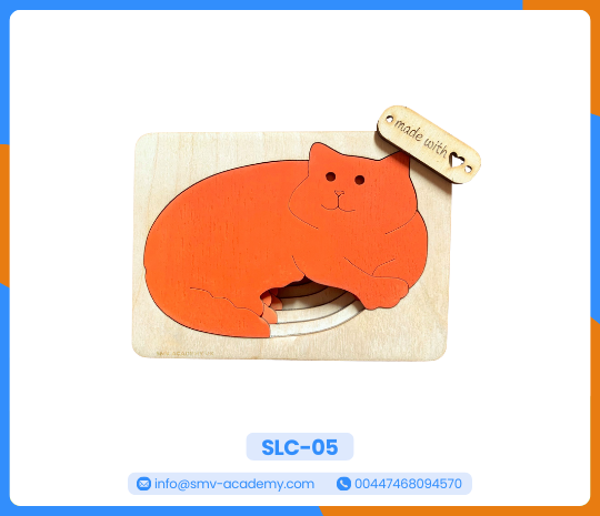 بازل قطة متعدد الطبقات